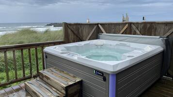 Idromassaggio all'aperto