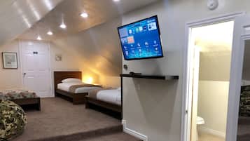 1 chambre, bureau, fer et planche à repasser, Wi-Fi gratuit