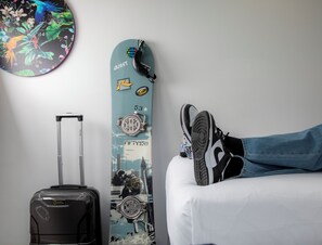 Wifi gratis y ropa de cama 