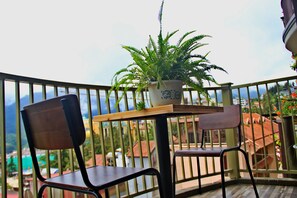 Deluxe Triple Room, Balcony, Mountain View | Balcony