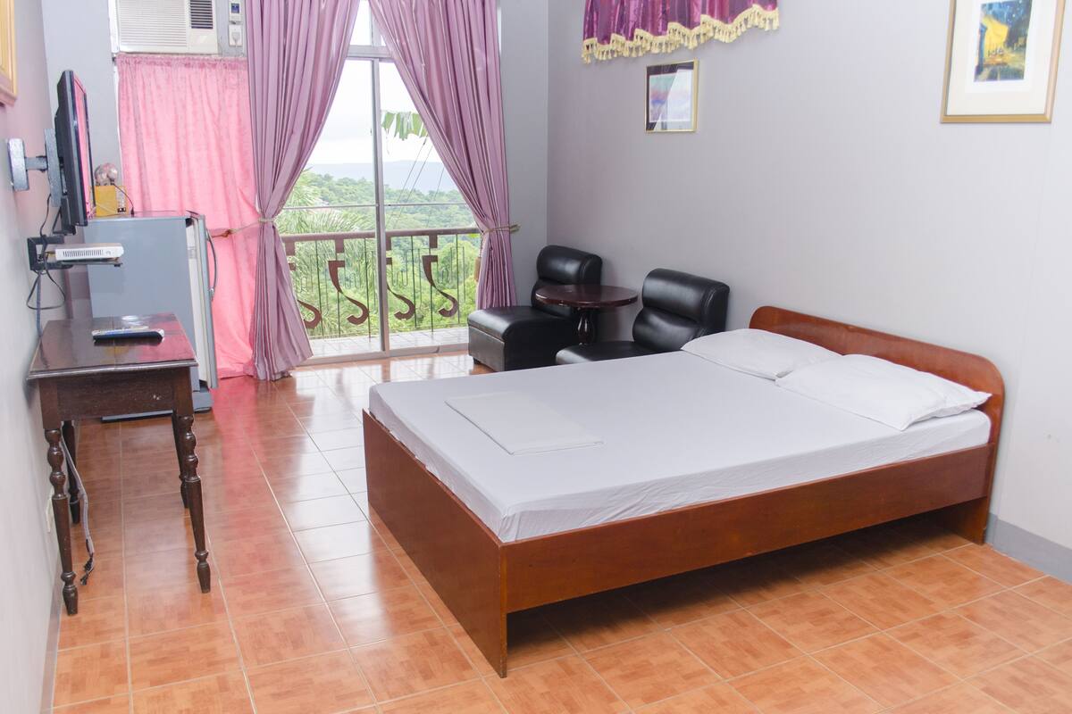 Habitació Deluxe, balcó | Escriptori i planxa i posts de planxar 