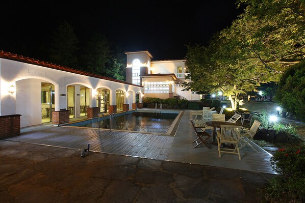 Alberca al aire libre 
