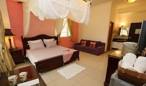 Premium bedding, individually decorated, individually furnished