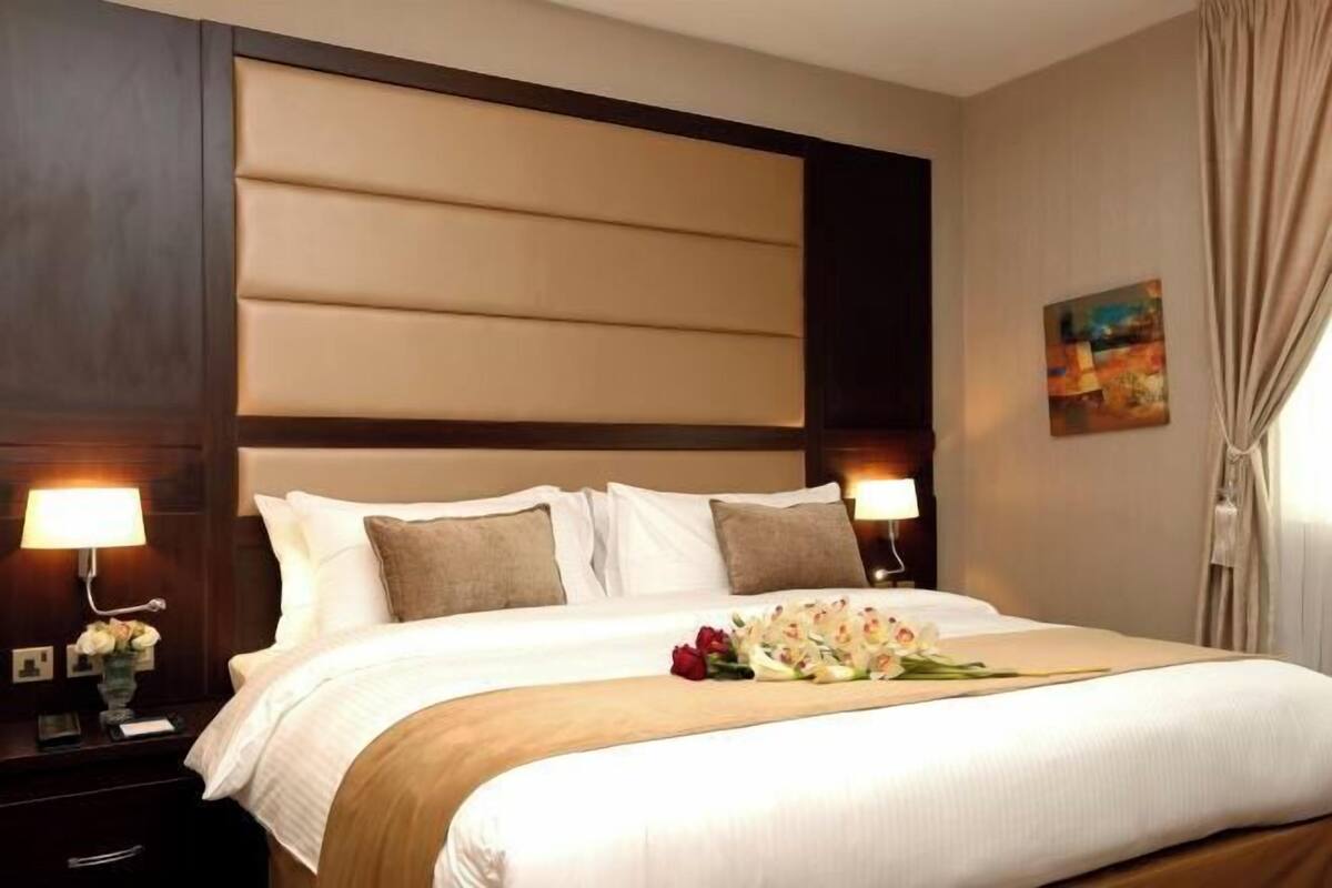 Minibar, in-room safe, desk, blackout drapes