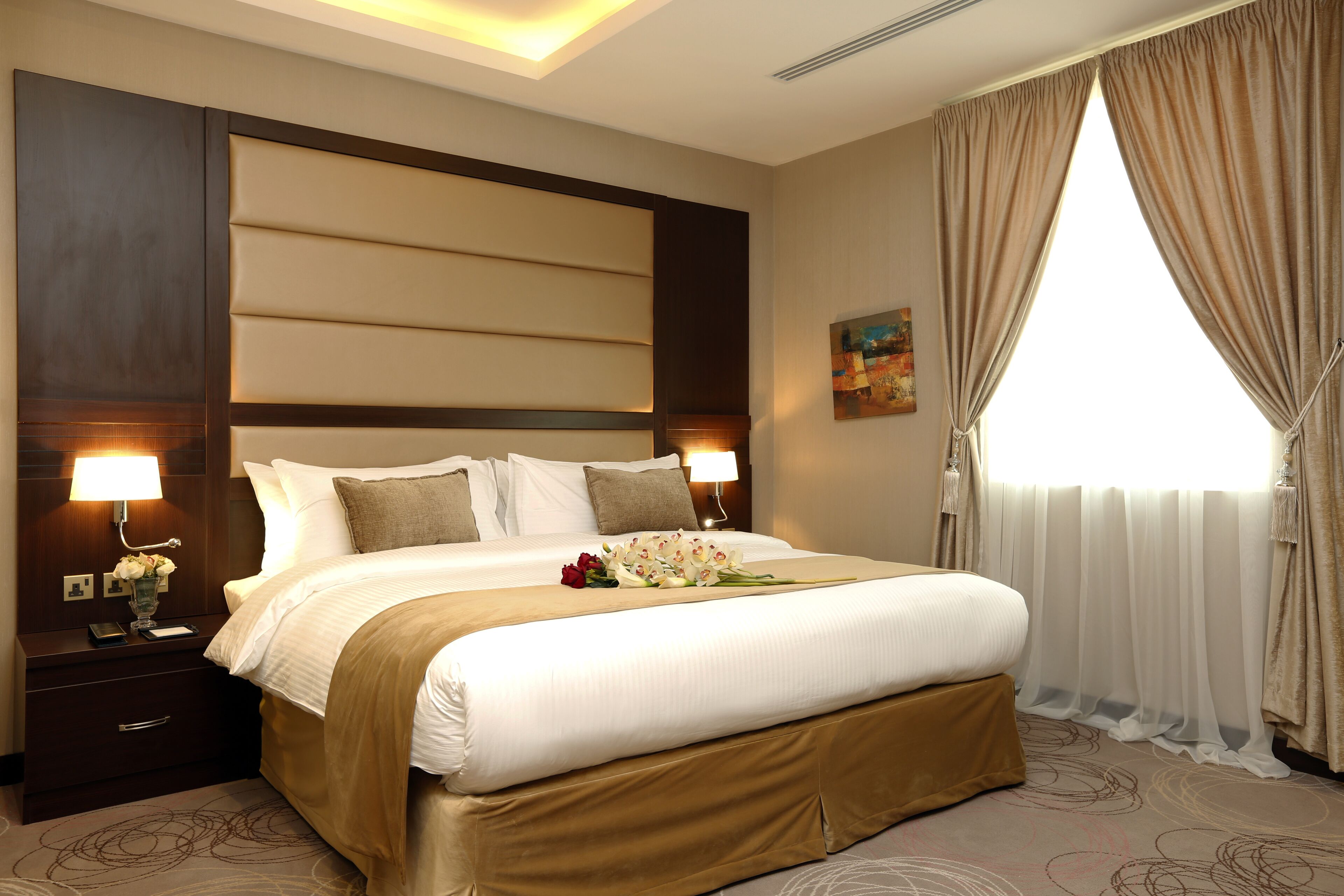 Minibar, in-room safe, desk, blackout drapes