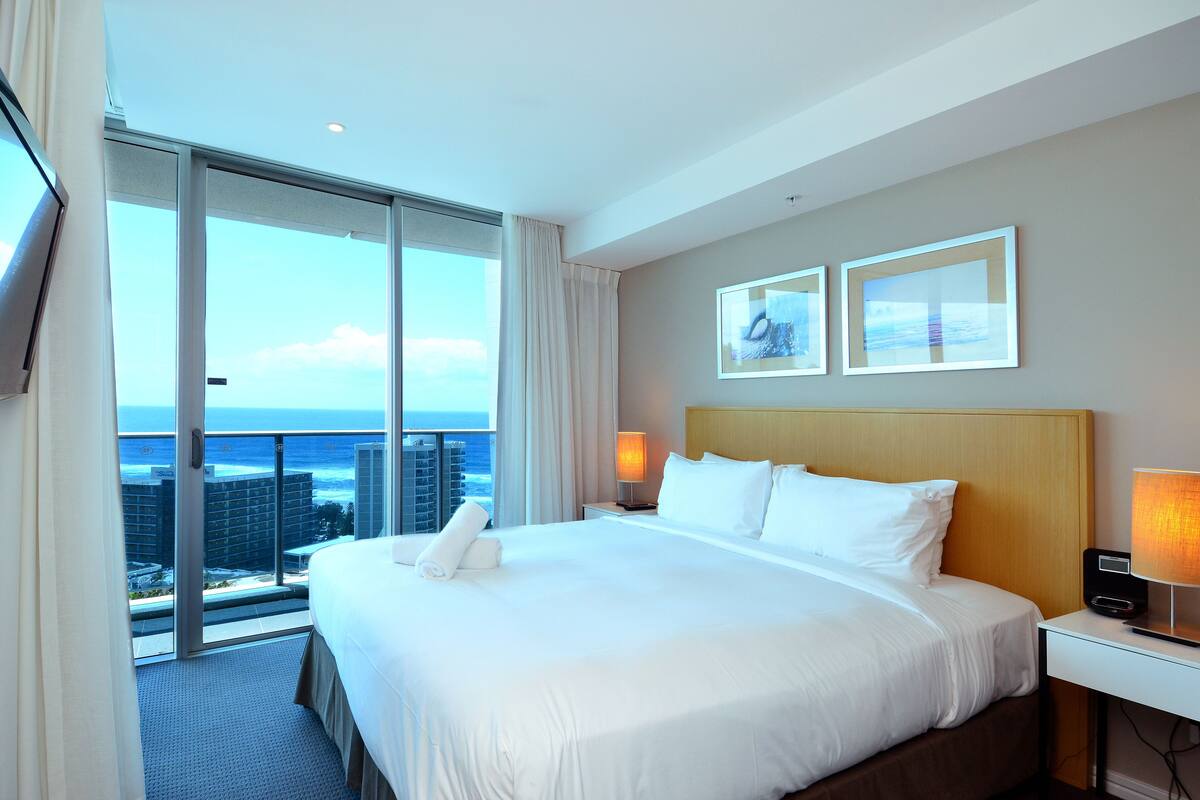 Peralatan tempat tidur premium, kalis bunyi, seterika/papan seterika 