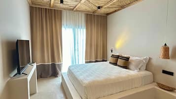 Chambre Premium, vue mer | Wi-Fi gratuit, draps fournis