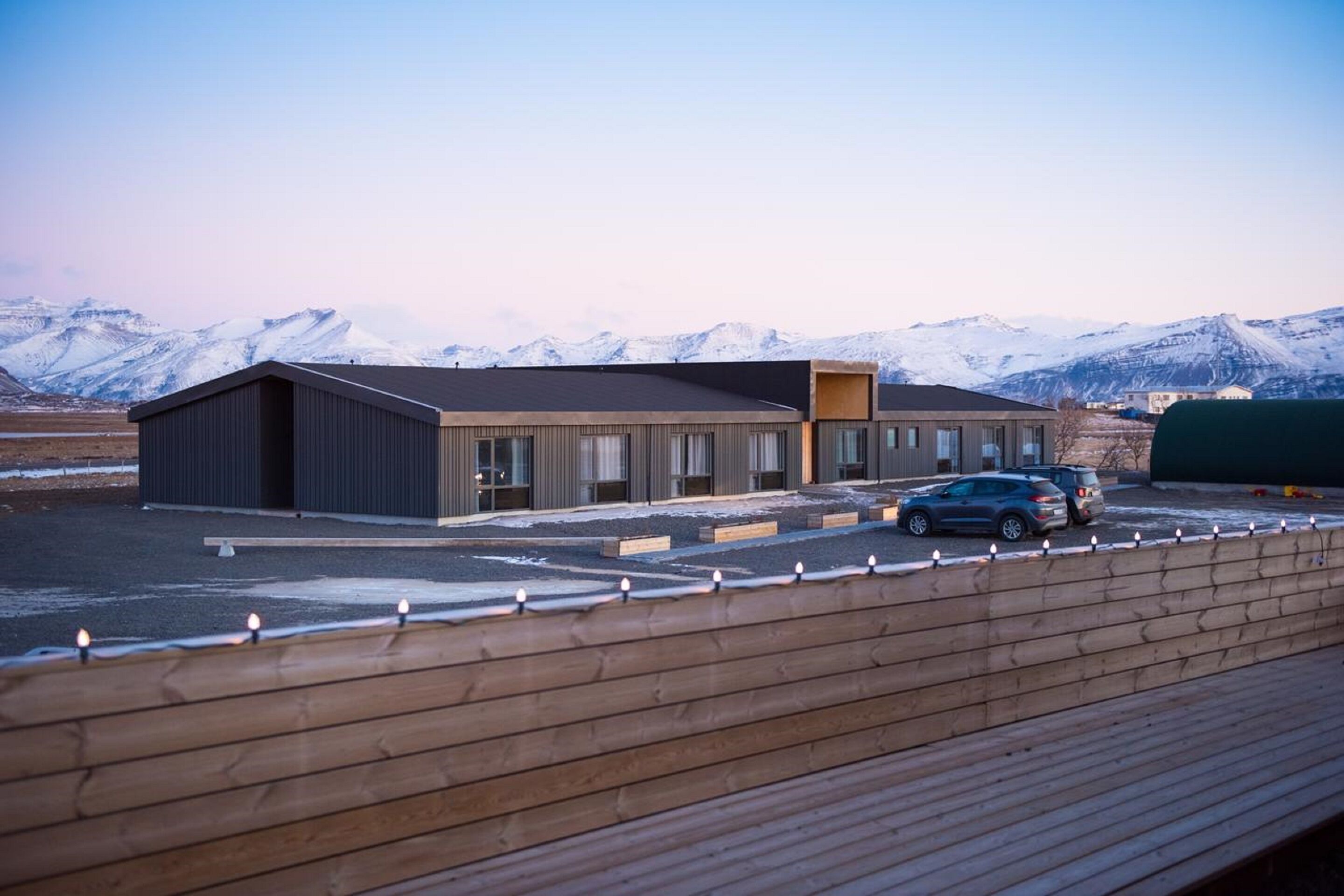 Façade de l’hébergement