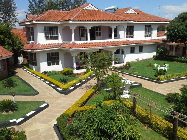 Façade de l’hébergement