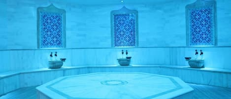 Sauna, bañera de hidromasaje, baño turco