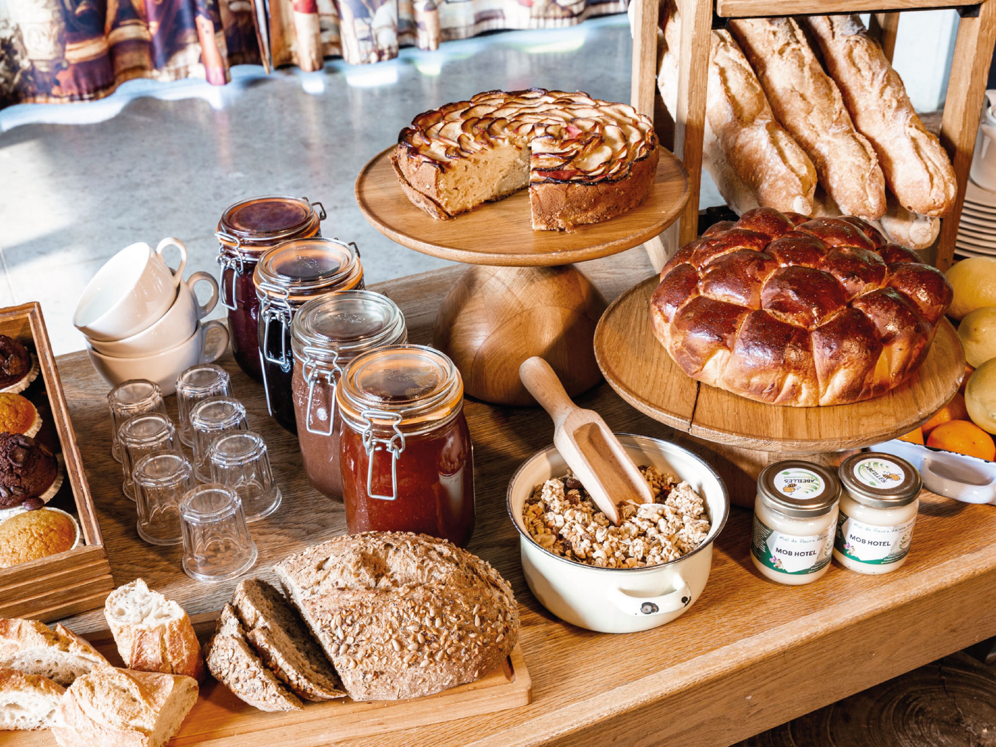 daily buffet breakfast (eur 19 per person)