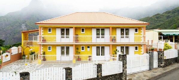 Fassade der Unterkunft