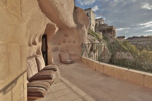 Doppelzimmer, 1 Doppelbett, Balkon, Talblick | Balkon