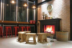 Sitteområde i lobbyen