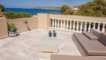 Superior Suite, Terrace, Sea View | Minibar, in-room safe, desk, soundproofing