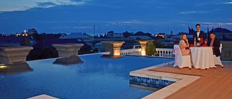 Rooftop pool