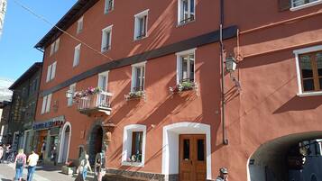 Facciata della struttura