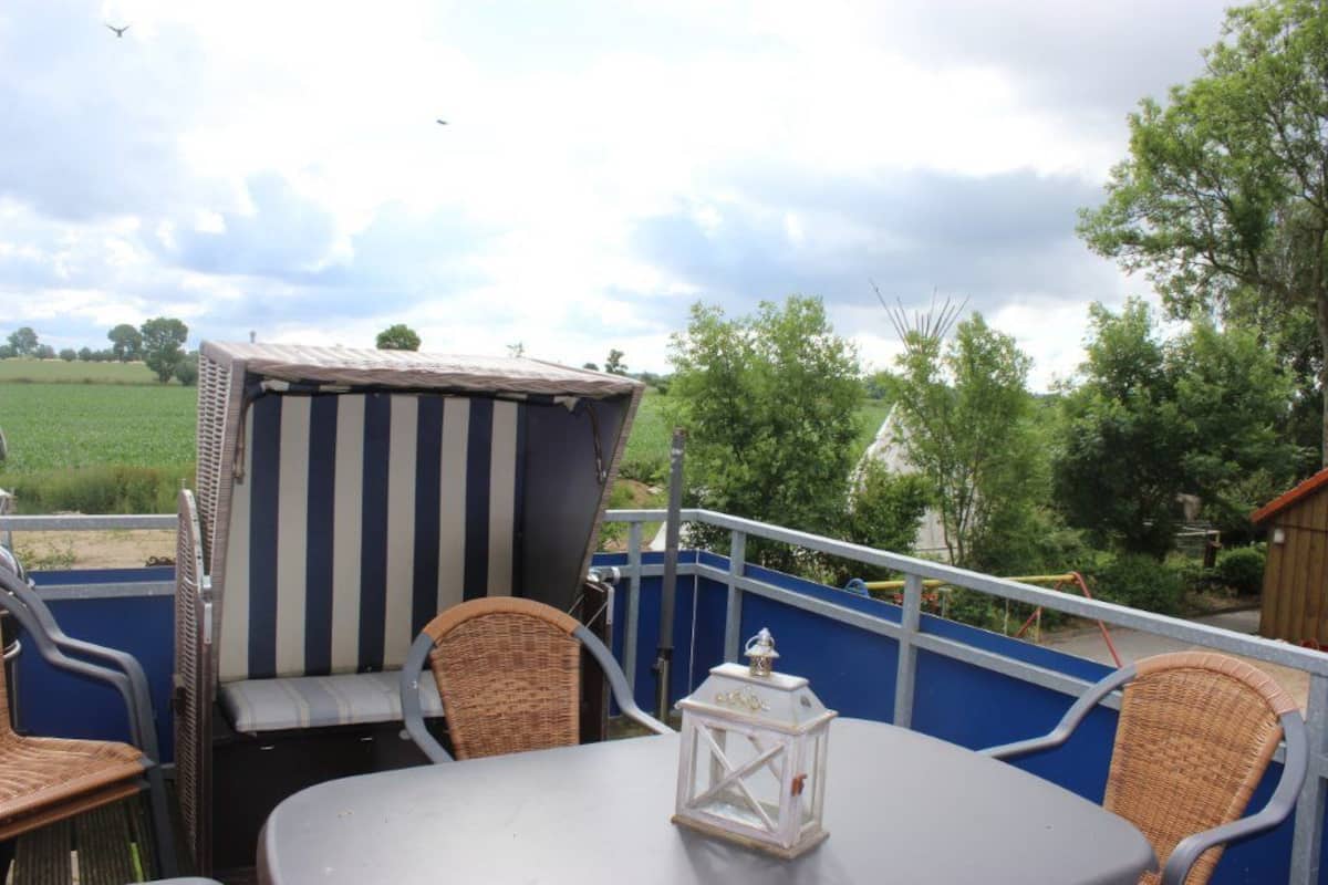 Appartement, 2 slaapkamers (Flügge) | Balkon