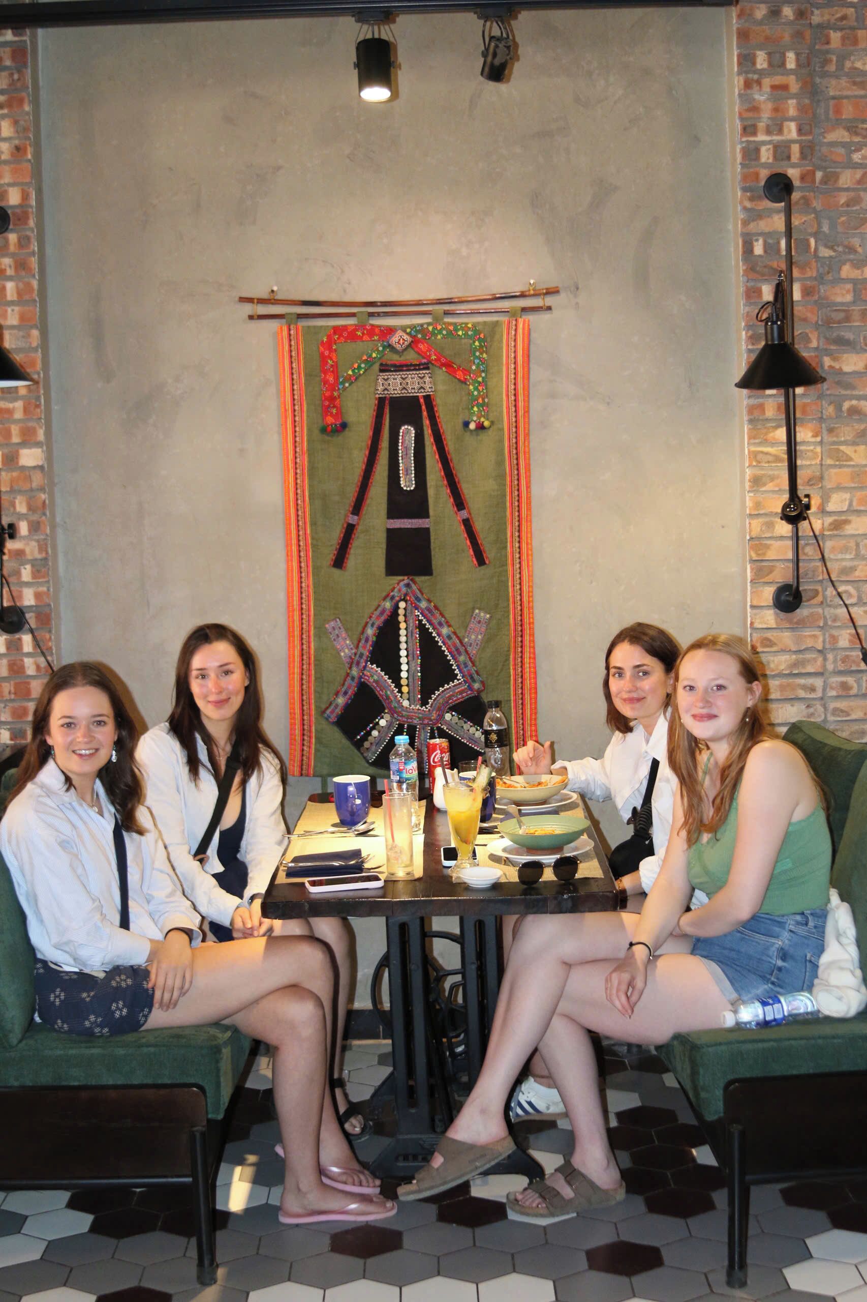 breakfast, lunch, dinner served; local and international cuisine