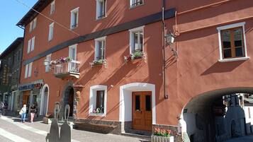 Facciata della struttura