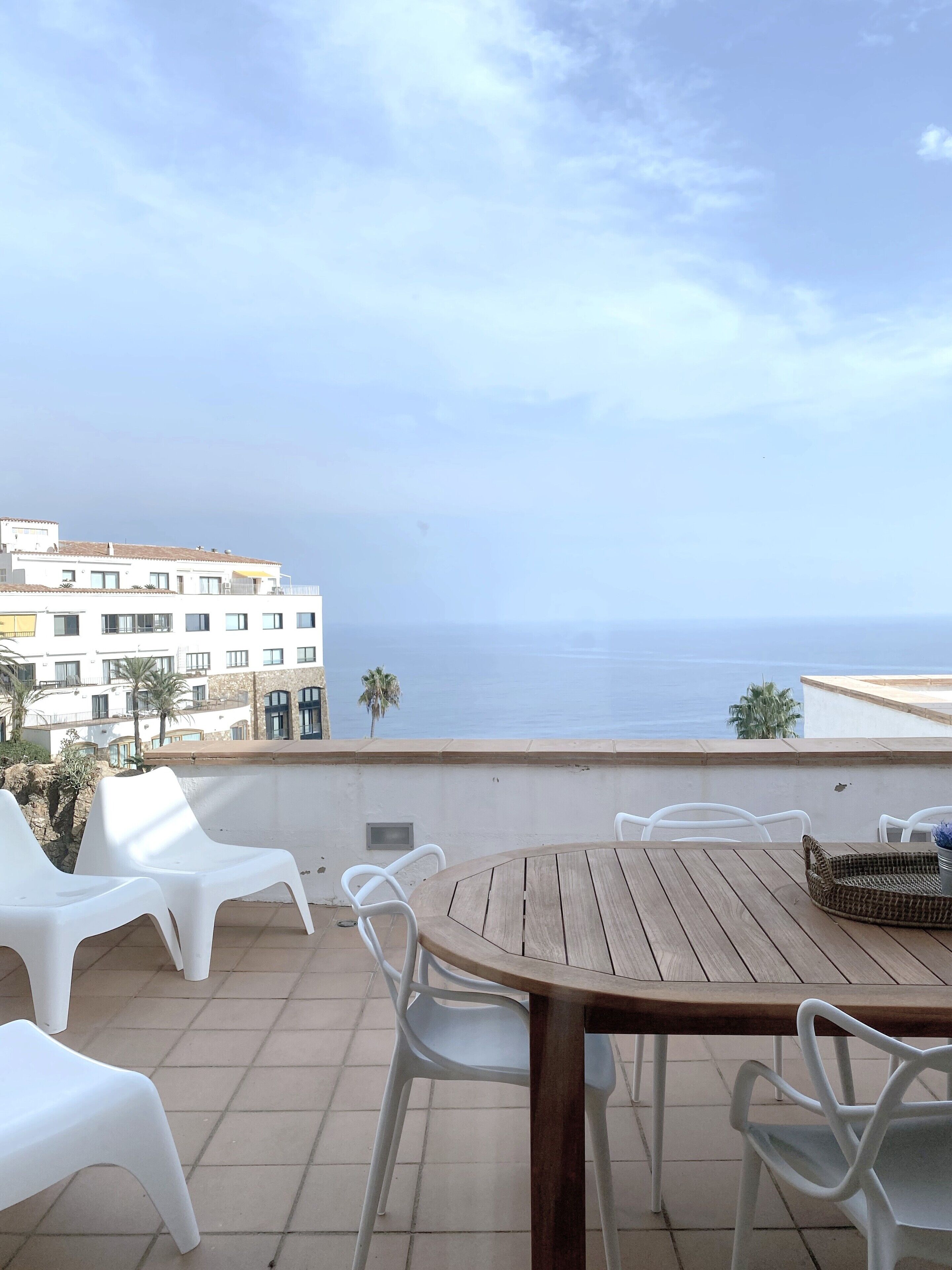 Apartamento básico, 1 habitación, terraza, vistas al mar (88) | Terraza o patio