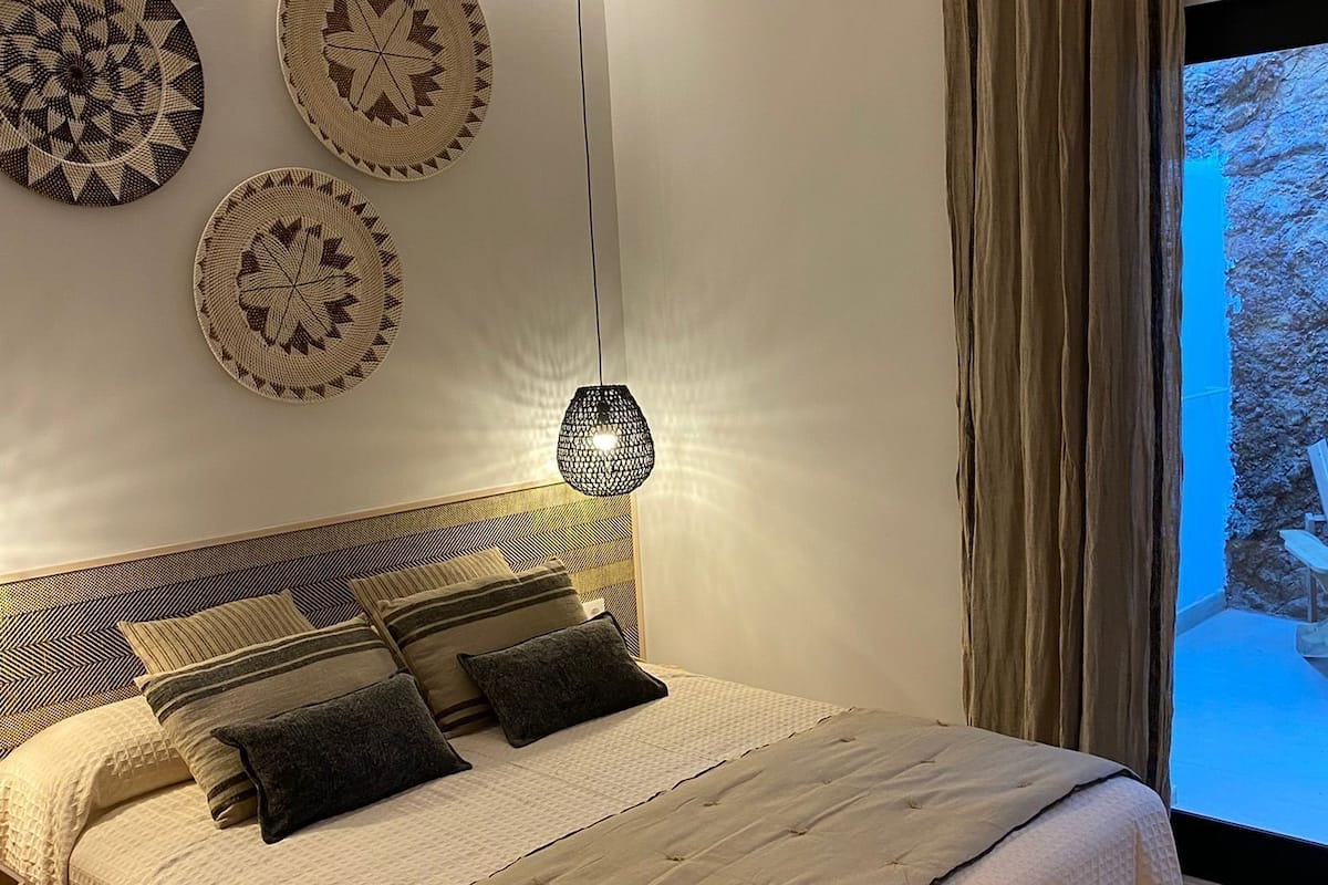 1 habitación y ropa de cama de alta calidad