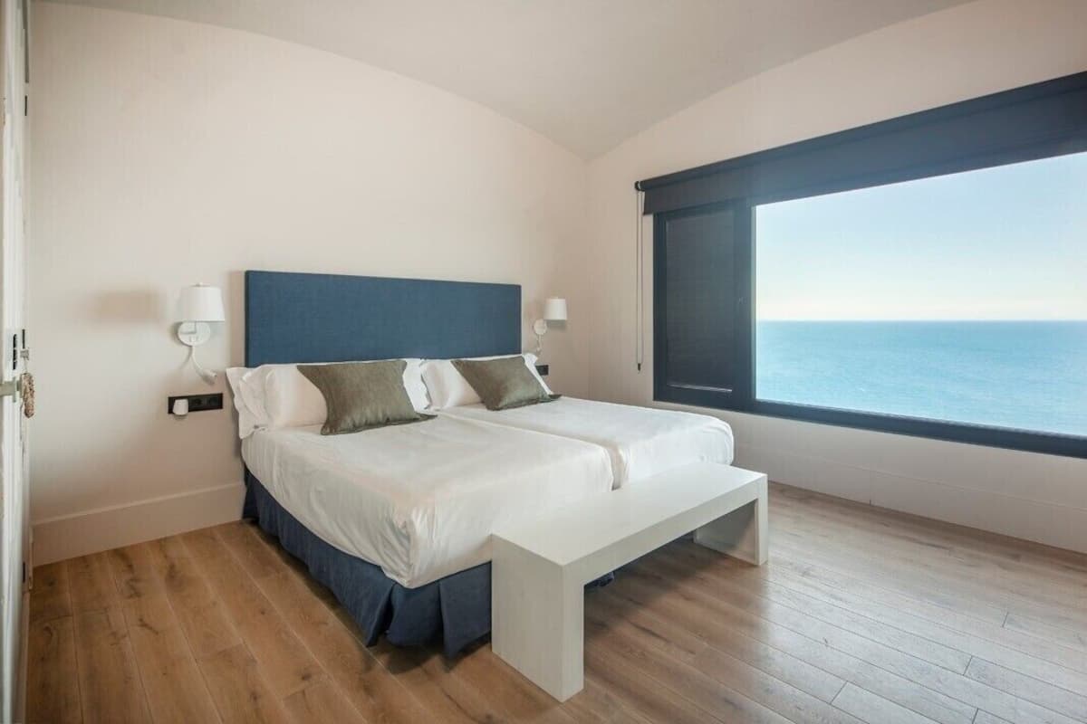 1 habitación y ropa de cama de alta calidad