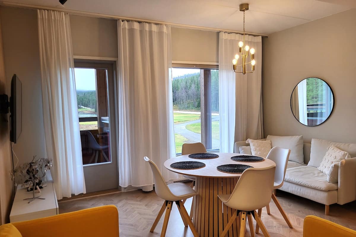 Apartment 2-bedroom B29 with sauna (3 pers) | Desk, laptop workspace, soundproofing, iron/ironing board