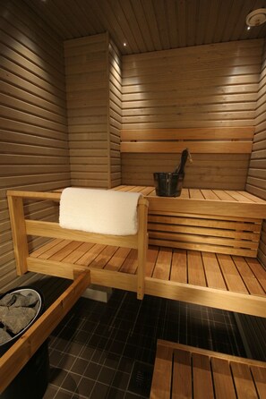 Shower, eco-friendly toiletries, hair dryer, bidet