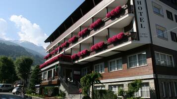 Facciata della struttura