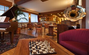 Sala de estar en el lobby