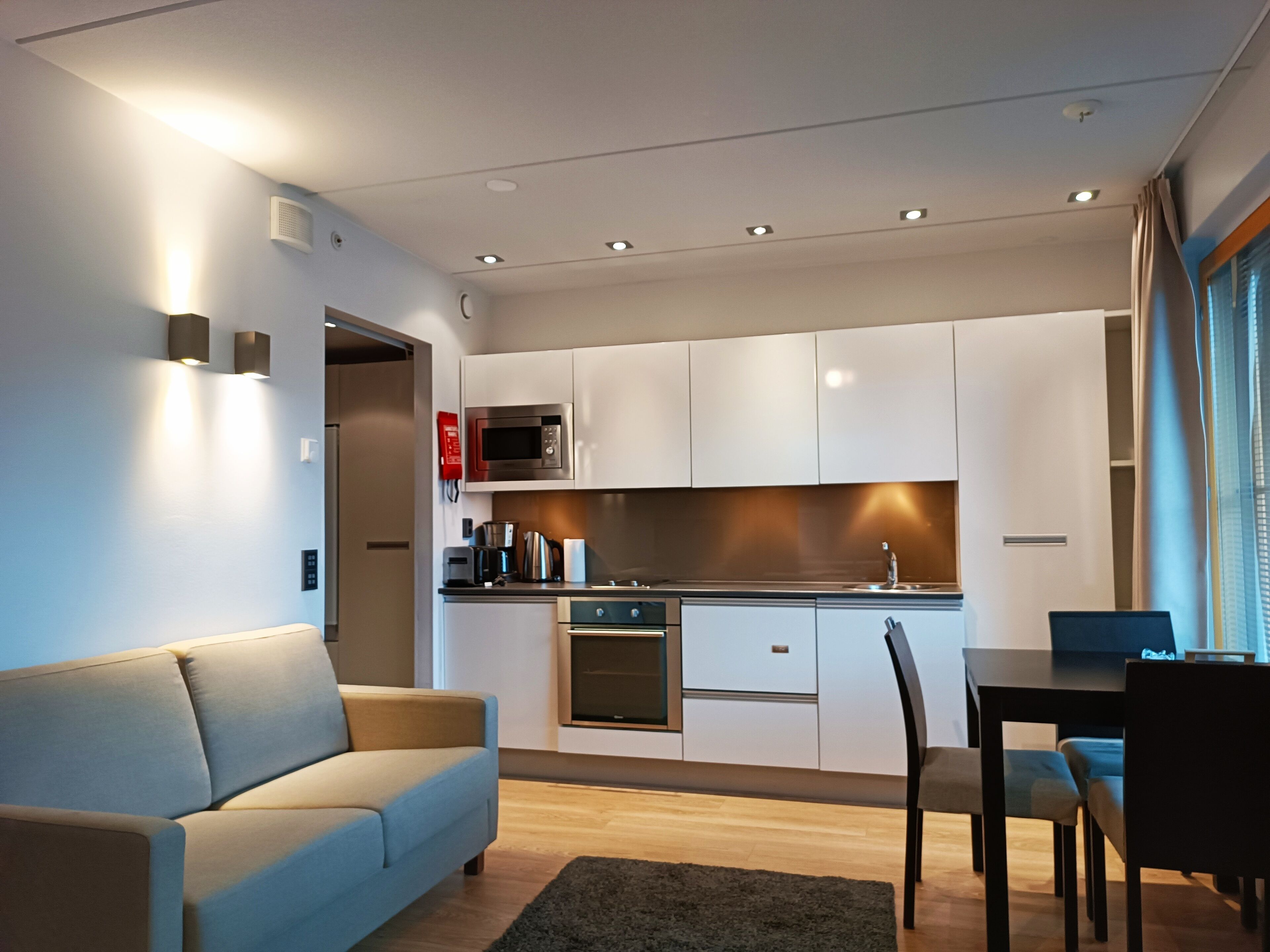 Studio C28 - Mountain view, Sauna (2 Adults + 2 Children) | 办公桌、笔记本电脑工作区、熨斗/熨衣板、免费 WiFi