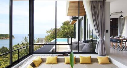 Luxury Sea and Sunset View 4BR 4BA Pool Villa