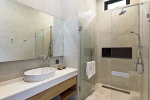 Bathroom - Luxury Sea and Sunset View 4BR 4BA Pool Villa  (Ko Pha-ngan)