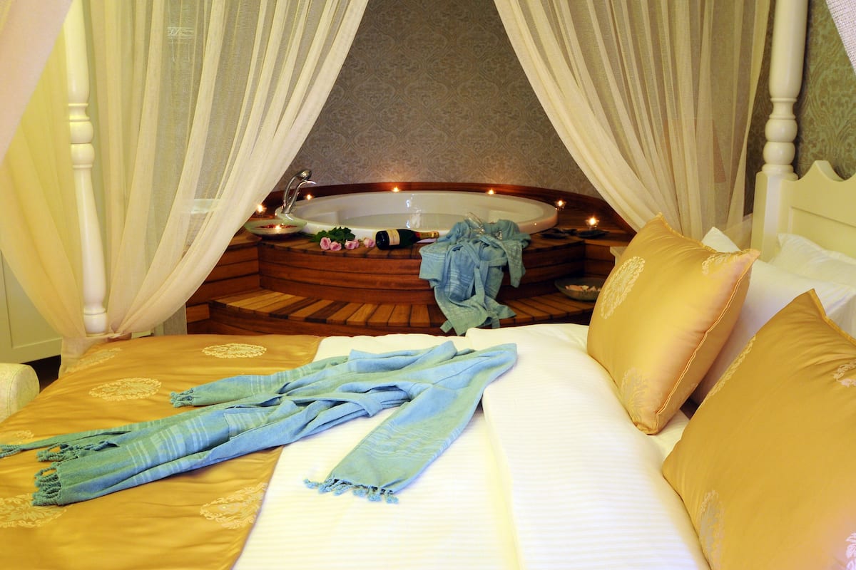 Chambre Lune de Miel | 1 chambre, Wi-Fi gratuit, draps fournis