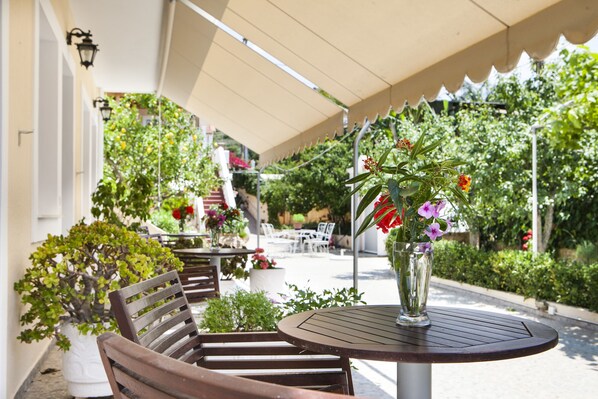 Vue sur le jardin