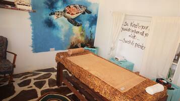 Massage bij de accommodatie