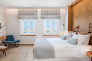 Exclusive Duplex (Pasiphae) | Egyptian cotton sheets, memory foam beds, in-room safe - Avra Apartments Venetian Harbour (Chania)