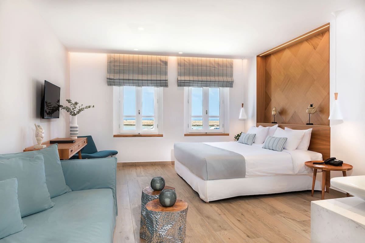 2 habitaciones y sábanas de algodón egipcio