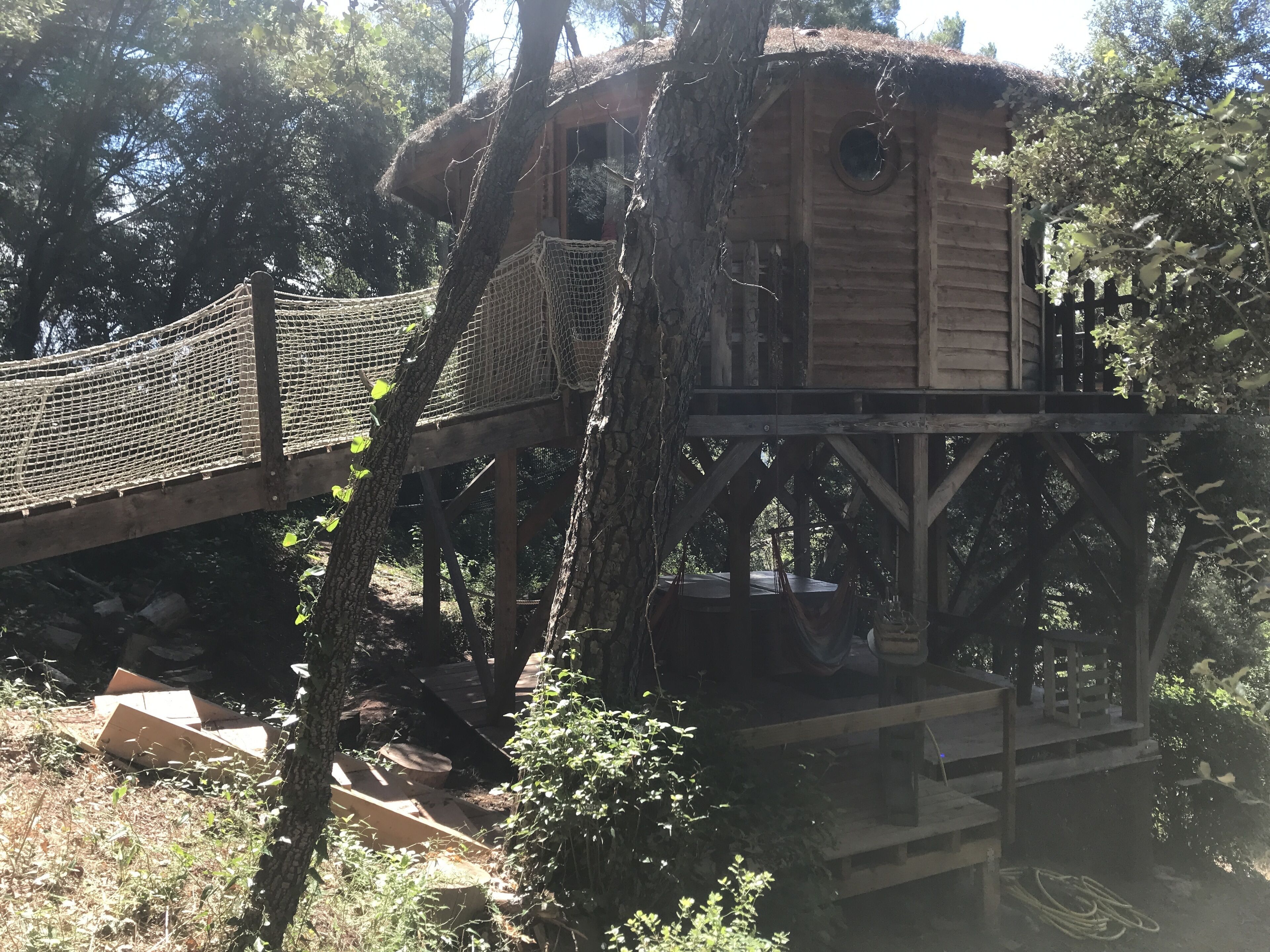 Perched Cabin with private spa | 1 bedroom, premium bedding, individually decorated