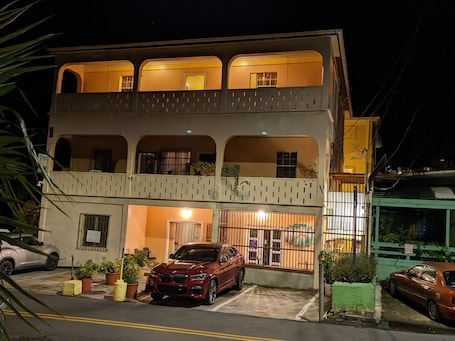 Front of property - evening/night