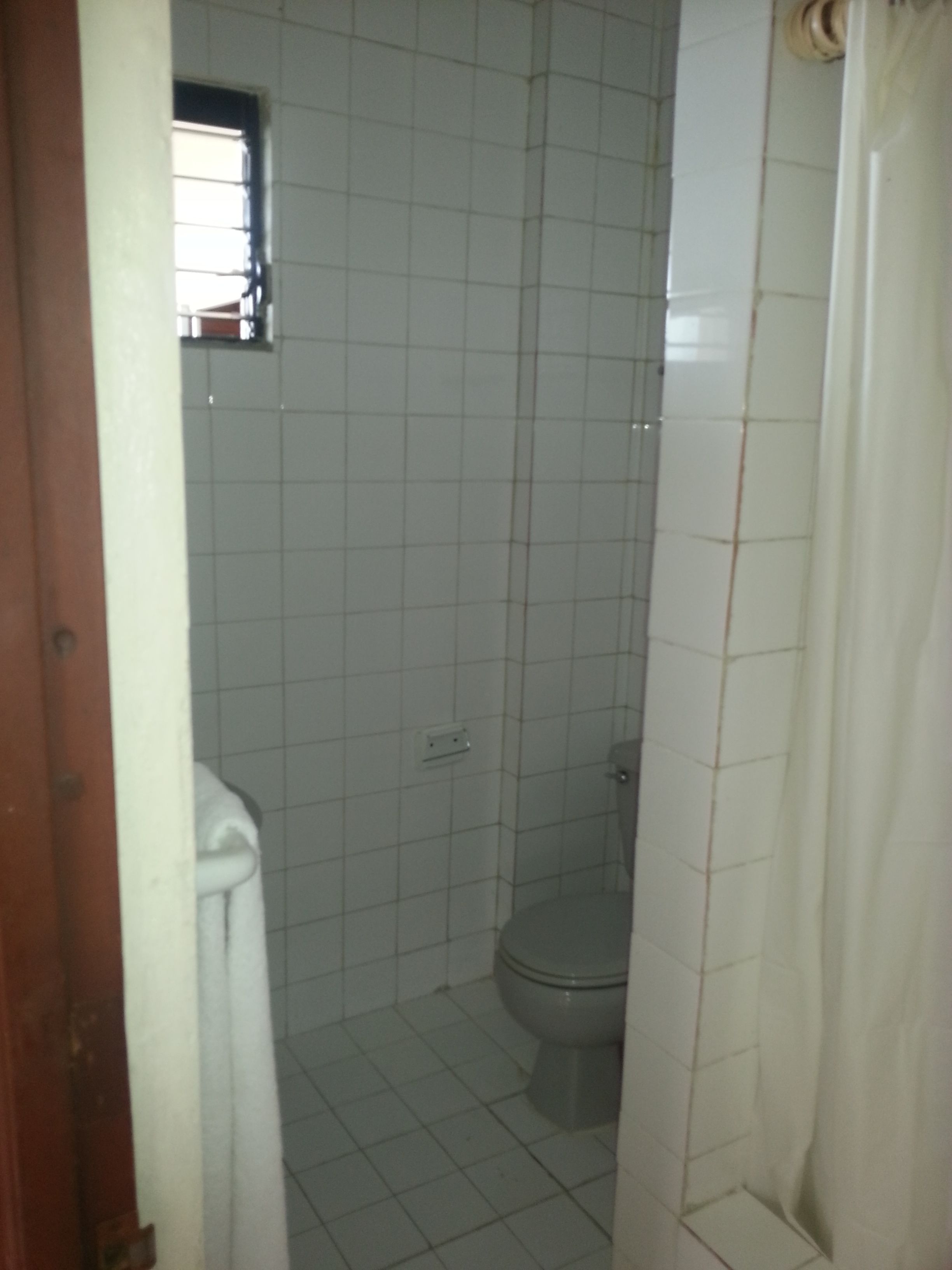 penthouse | bathroom | shower, hair dryer, towels