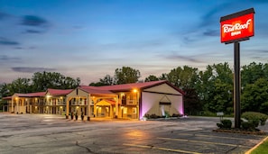 Front of property - evening/night