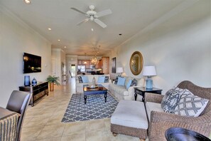 50-inch LCD TV with cable channels, TV