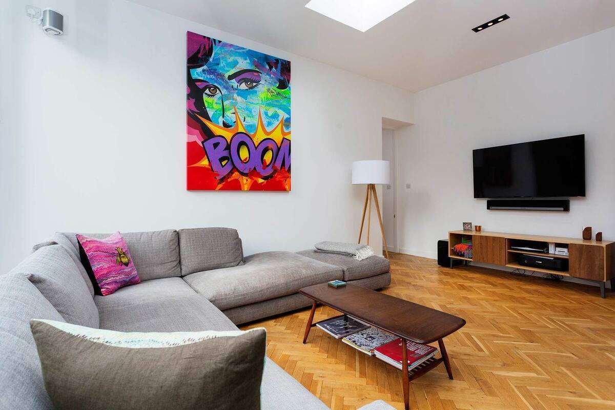 Appartamento, 3 camere da letto (King's Avenue, Clapham) | Soggiorno