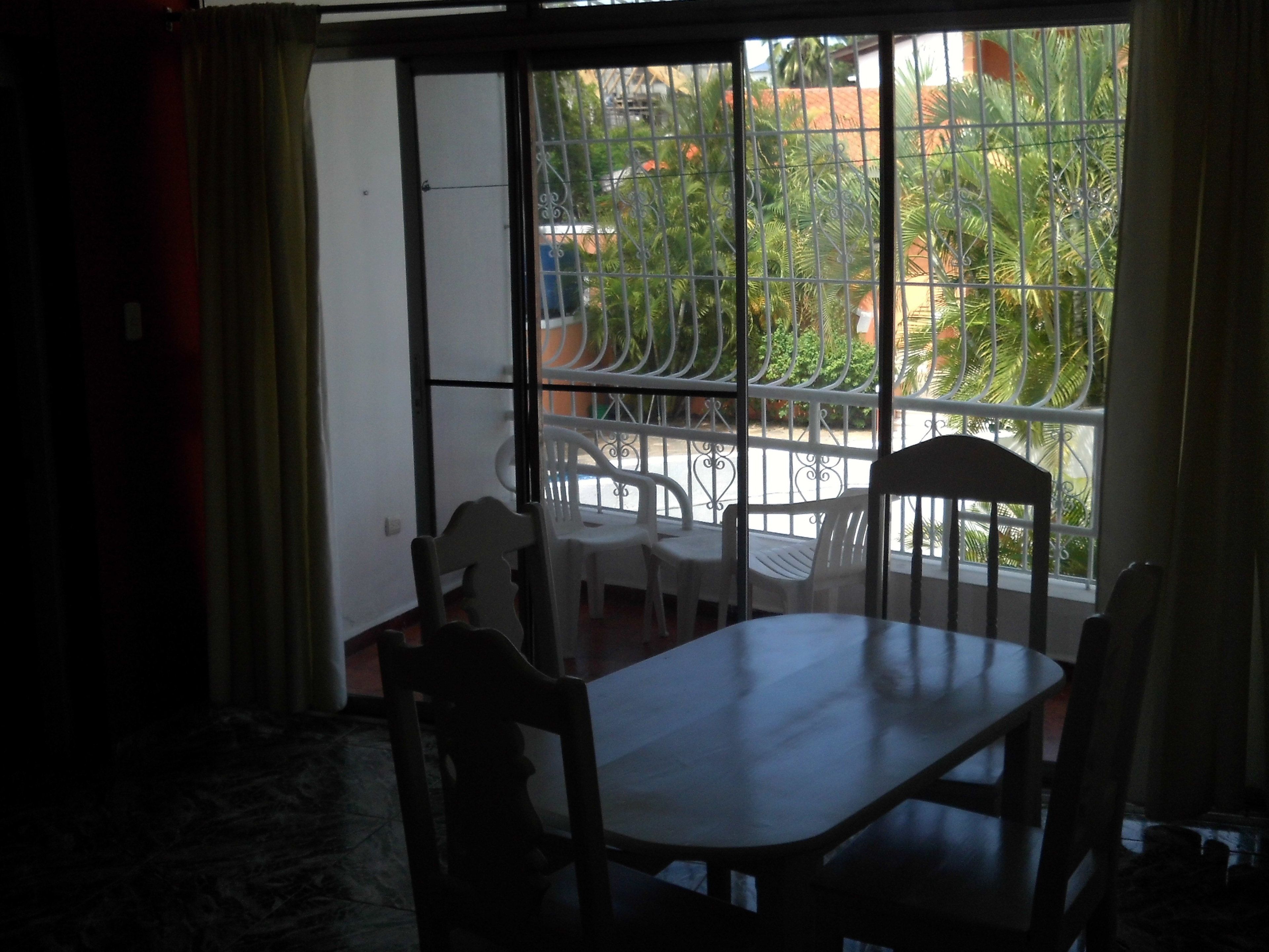 economy apartment, 1 bedroom, smoking, garden view | in-room dining