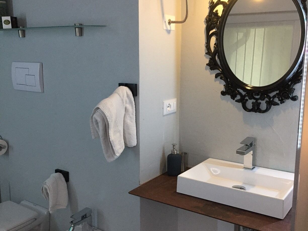 Comfort Quadruple Room, Courtyard View (Camera Peonia) | Bathroom