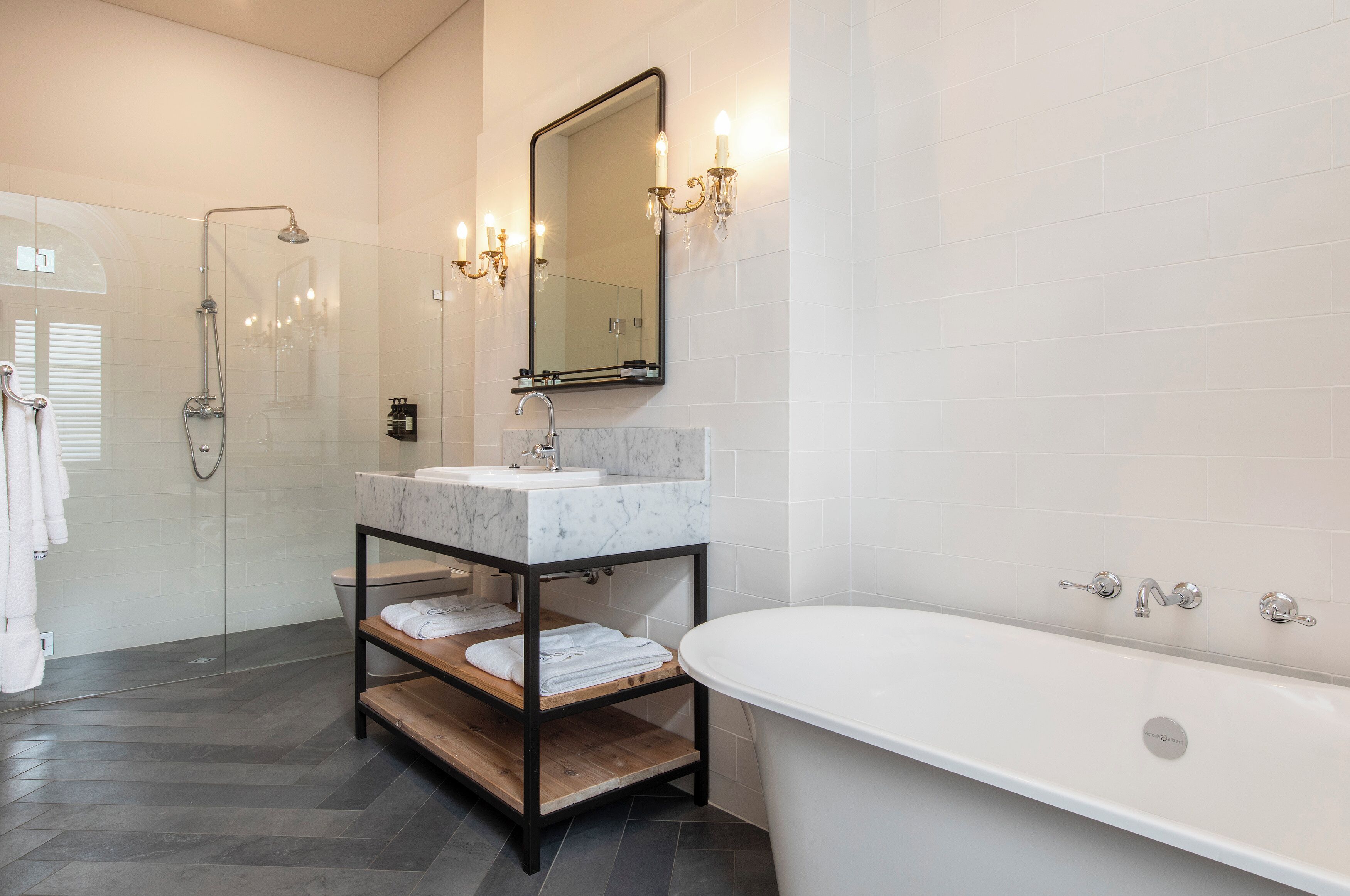 premium bedding, free minibar, in-room safe, desk