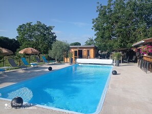 Alberca climatizada