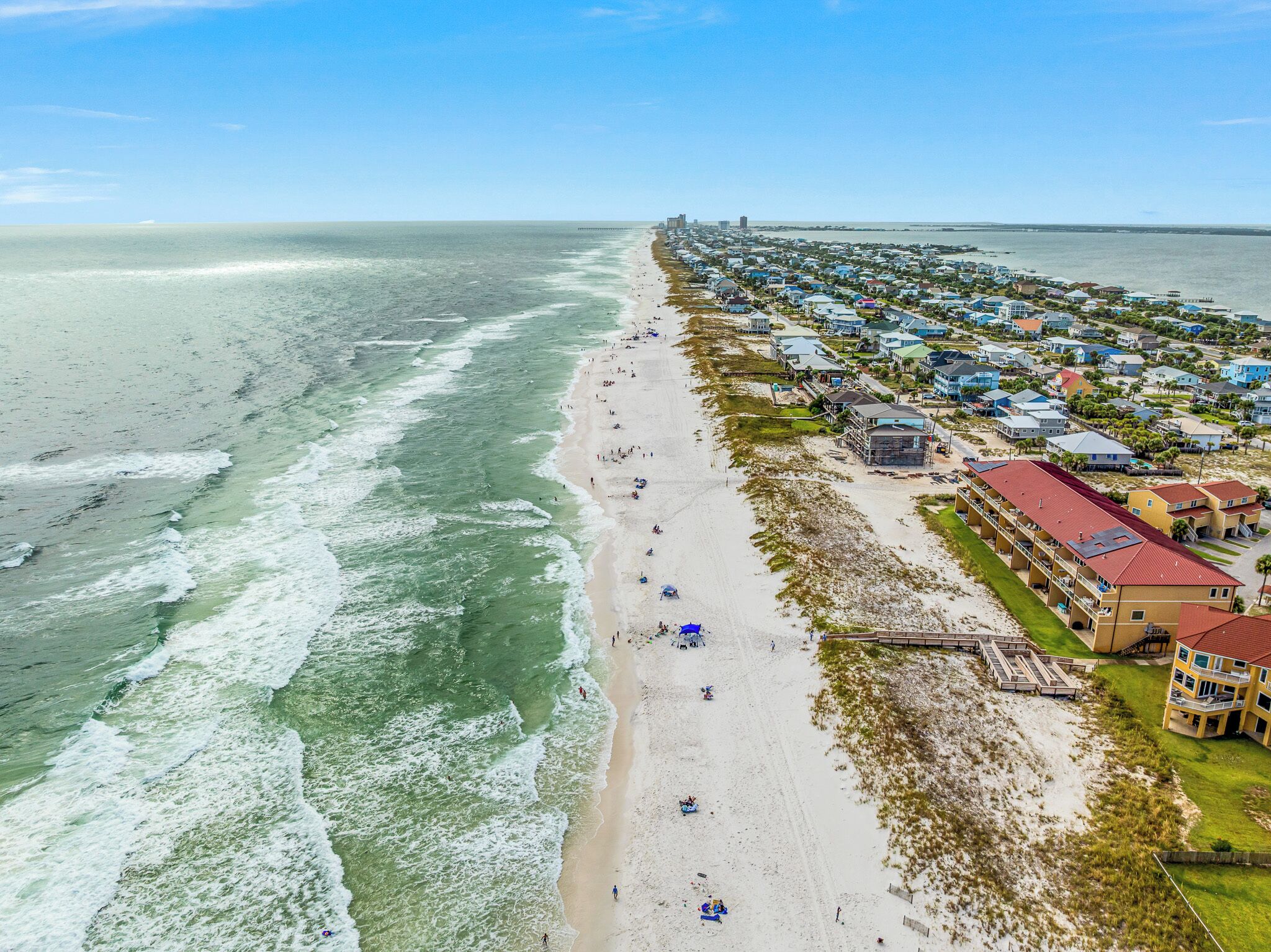 Plage, chaises longues
